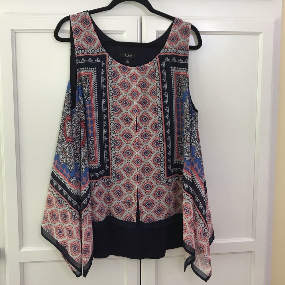 Dressy women’s layered tank
